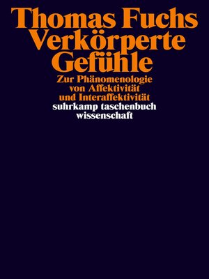 cover image of Verkörperte Gefühle